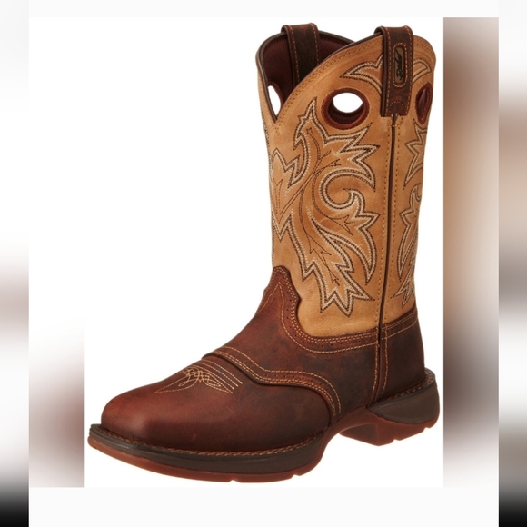 Durango Other - 🥾Durango Rebel Men’s 11” Western Tan Slip & Oil Resistance Outsole Boots Sz 10D